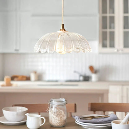 Carnation 1 Pendant Light - Clear