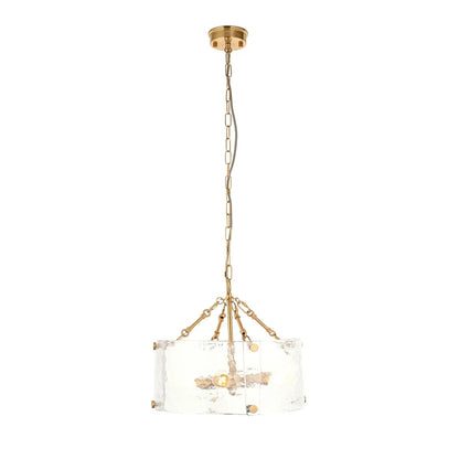 Keller 4 Pendant Light - Brushed Aged Brass
