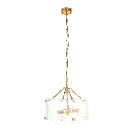 Keller 4 Pendant Light - Brushed Aged Brass