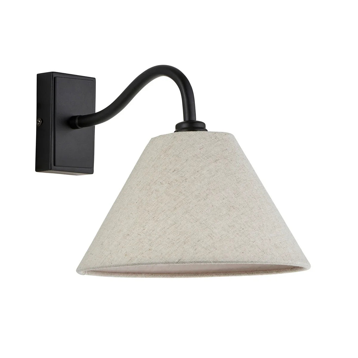 Knole Wall Light Matte Black - Matte Black