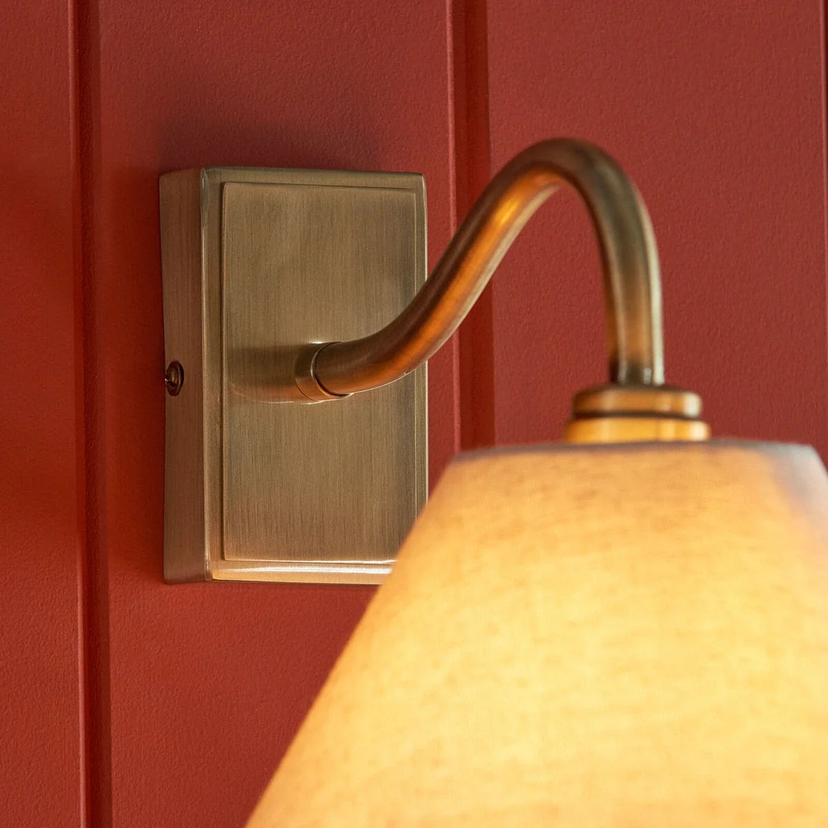 Knole Wall Light - Antique Brass