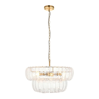 Montrose 6 Pendant Light - Brushed Aged Brass