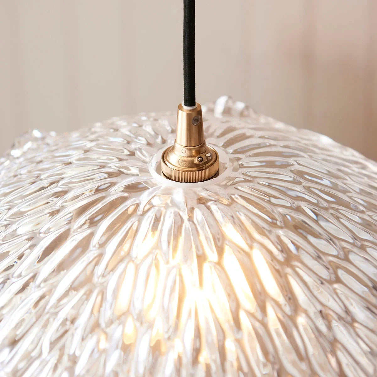 Orchid 1 Pendant Light Clear glass - Clear
