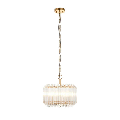 Valentina 3 Pendant Light - Brushed Aged Brass