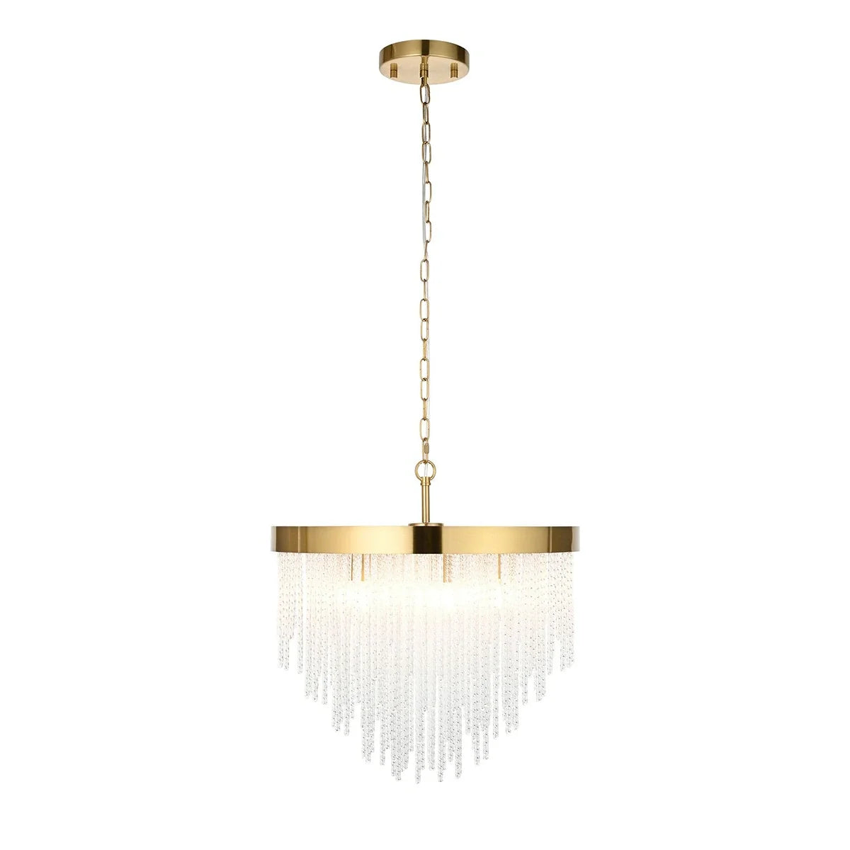 Anistoria 5 Pendant Light - Brushed Aged Brass