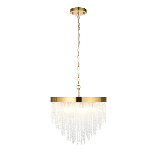 Anistoria 5 Pendant Light - Brushed Aged Brass