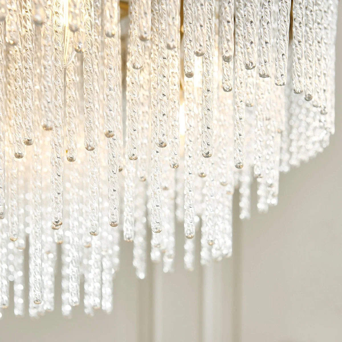 Anistoria Grand 9 Pendant Light - Brushed Aged Brass