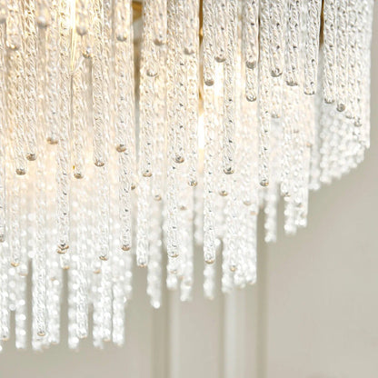 Anistoria Grand 9 Pendant Light - Brushed Aged Brass