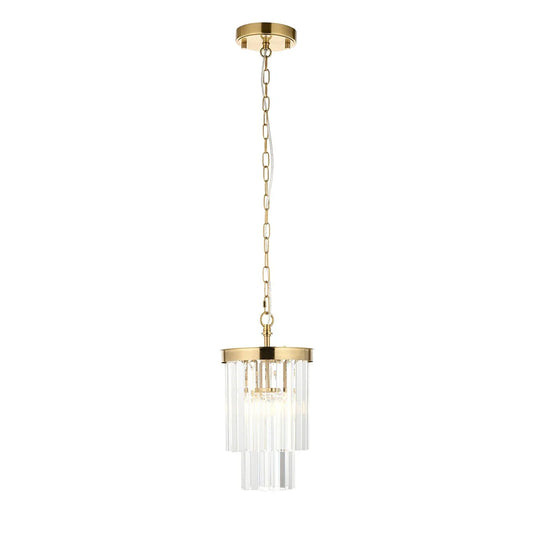 Conaston 1 Pendant Light - Brushed Aged Brass