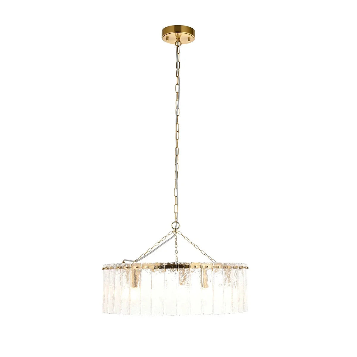 Karine 5 Pendant Light - Brushed Aged Brass