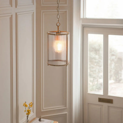 Ridgeton 1 Pendant Light - Antique Brass
