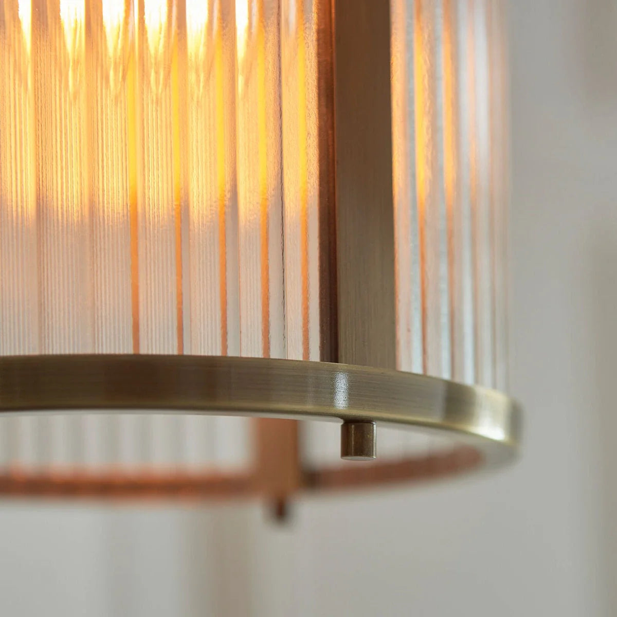 Ridgeton 1 Pendant Light - Antique Brass