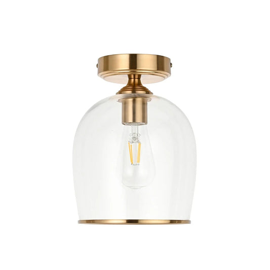 Ashcroft Ceiling 1 Light - Brushed Aged Brass