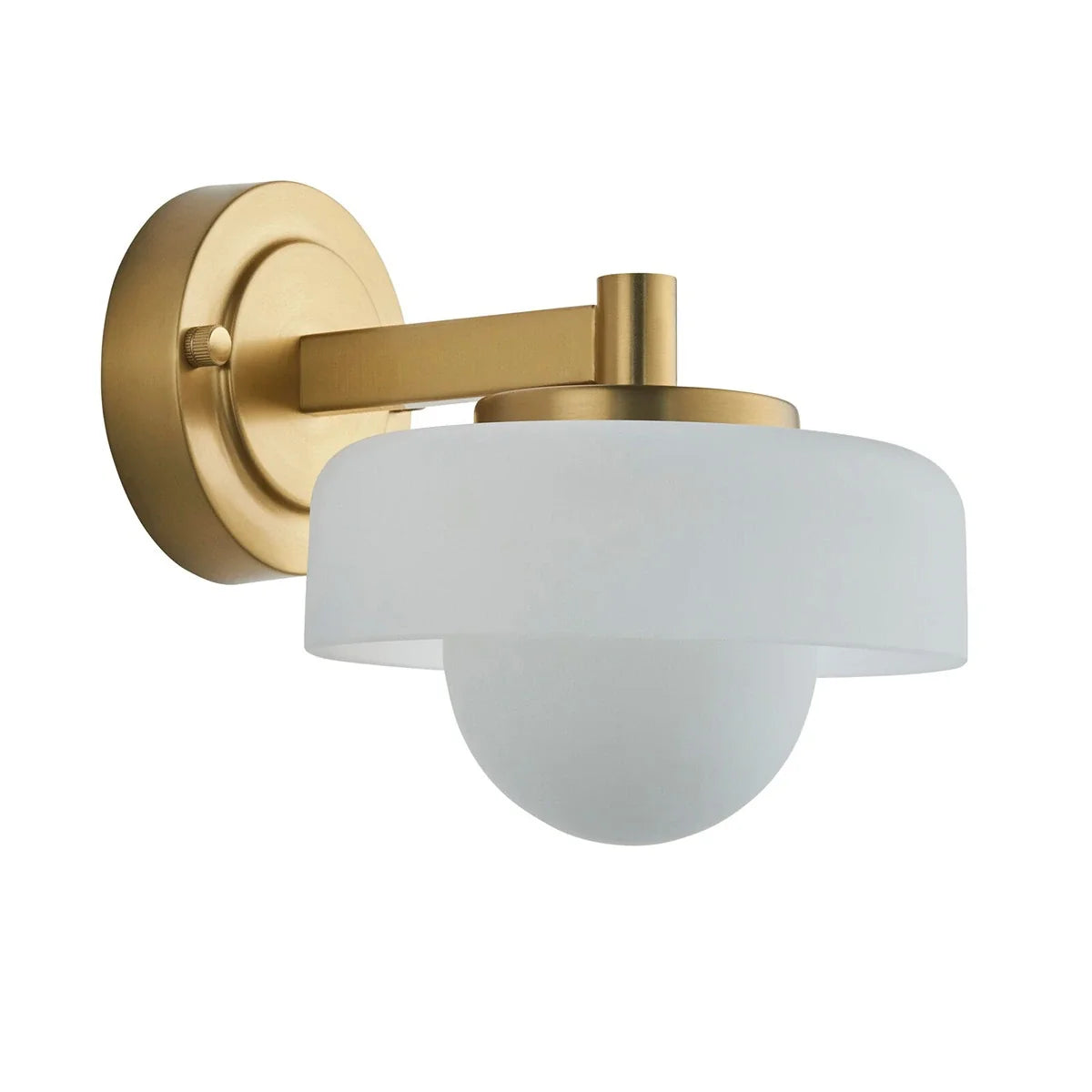 Boss Wall Light - Brushed Aged Brass