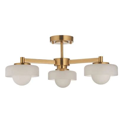 Boss Ceiling Light - Brushed Aged Brass