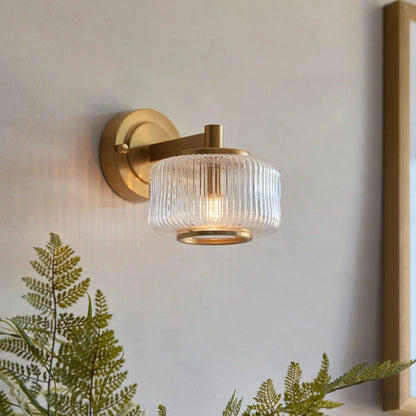 Stamford Wall Light - Brushed Aged Brass