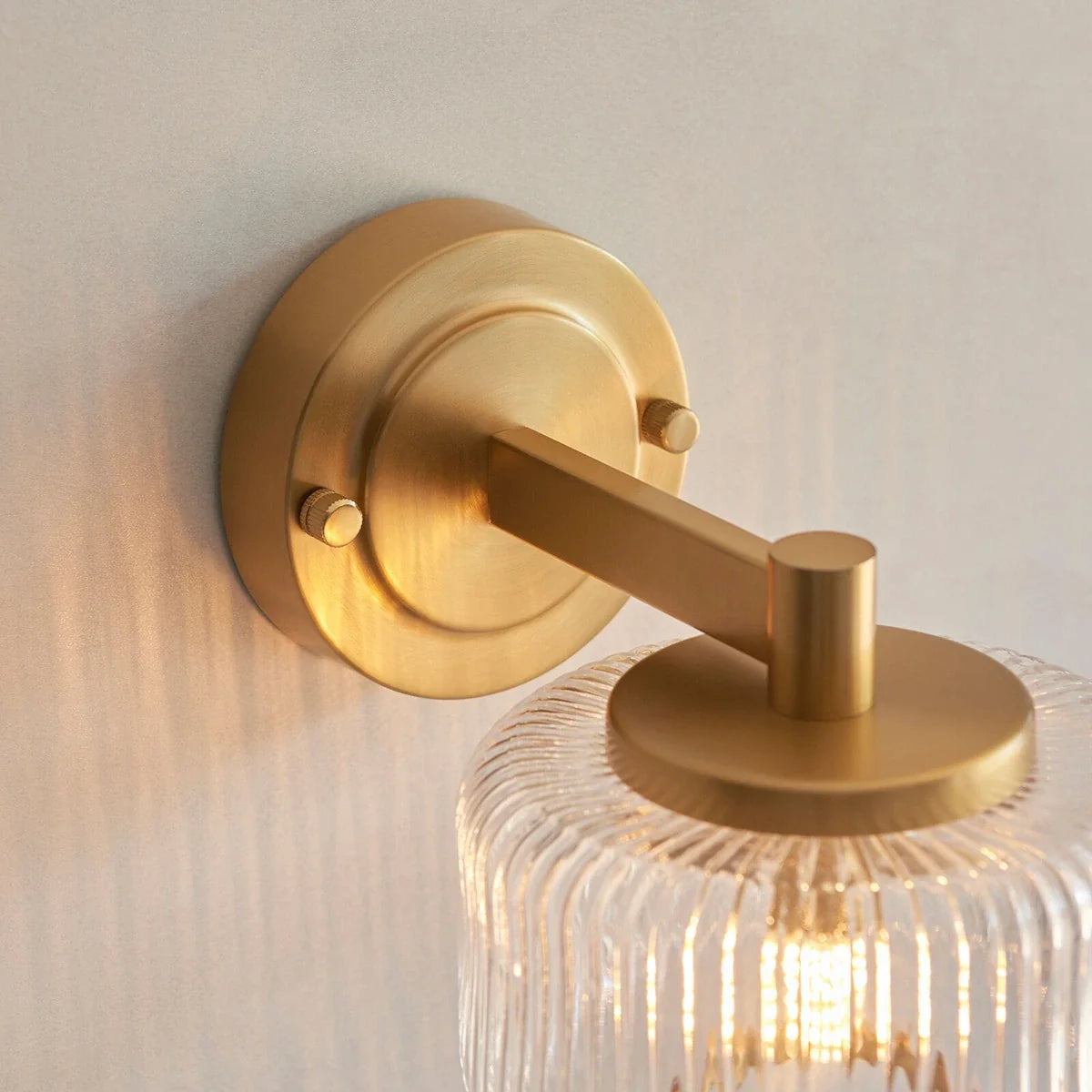 Stamford Wall Light - Brushed Aged Brass