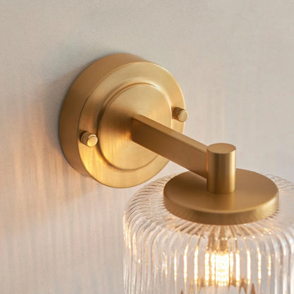Stamford Wall Light - Brushed Aged Brass