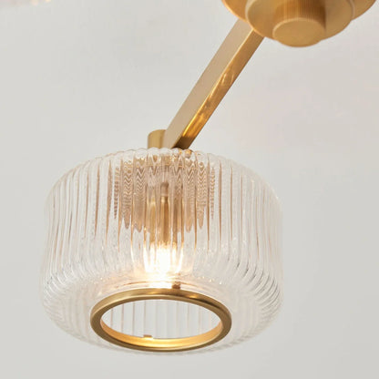 Stamford Ceiling Light - Brushed Aged Brass