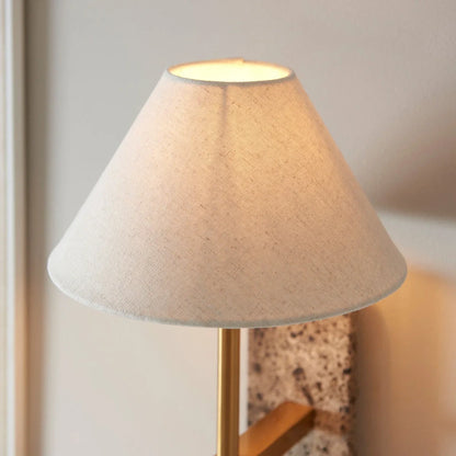 Faro Emperador Marble Wall Light - Dark Brown