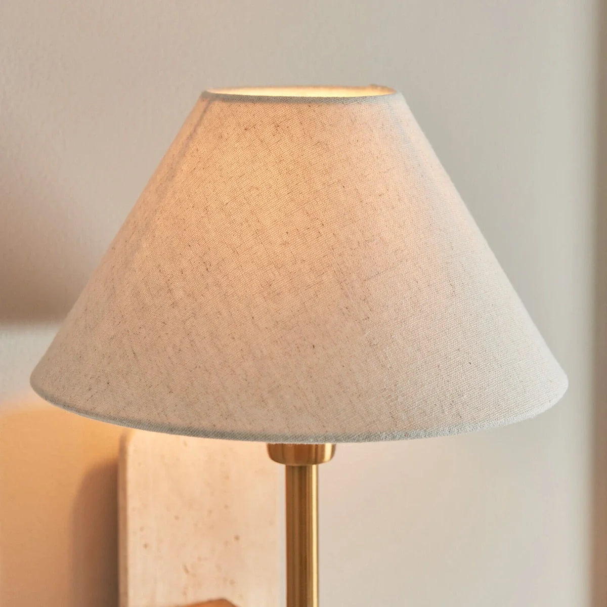 Faro Travertine Wall Light - Natural