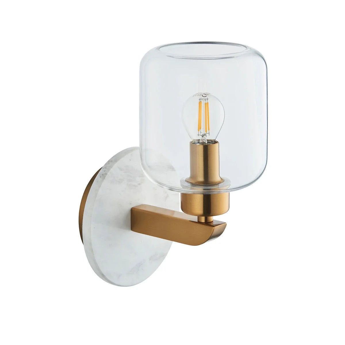 Travi Volakas Marble Wall Light - White