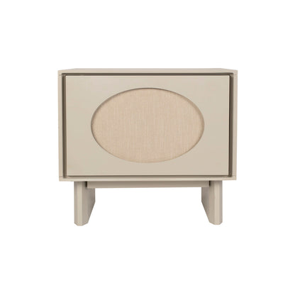 Twin Side Table / Bedside Table - Beige
