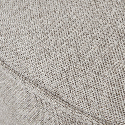 Lily Swivel Ottoman - Oatmeal Twill