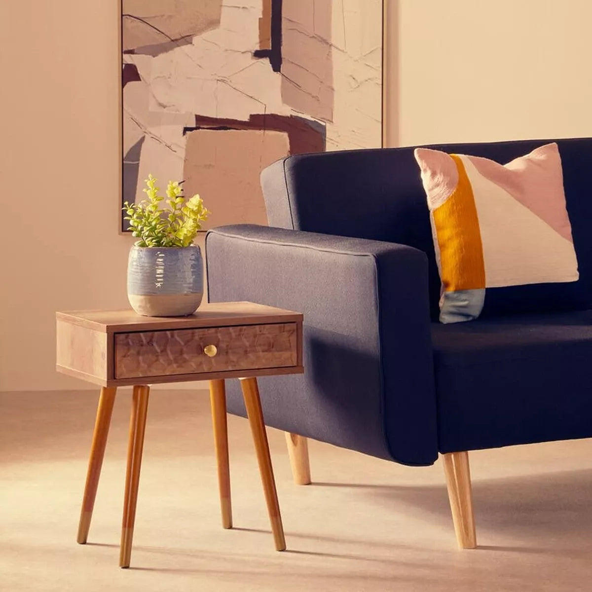 Frida One Drawer Side Table