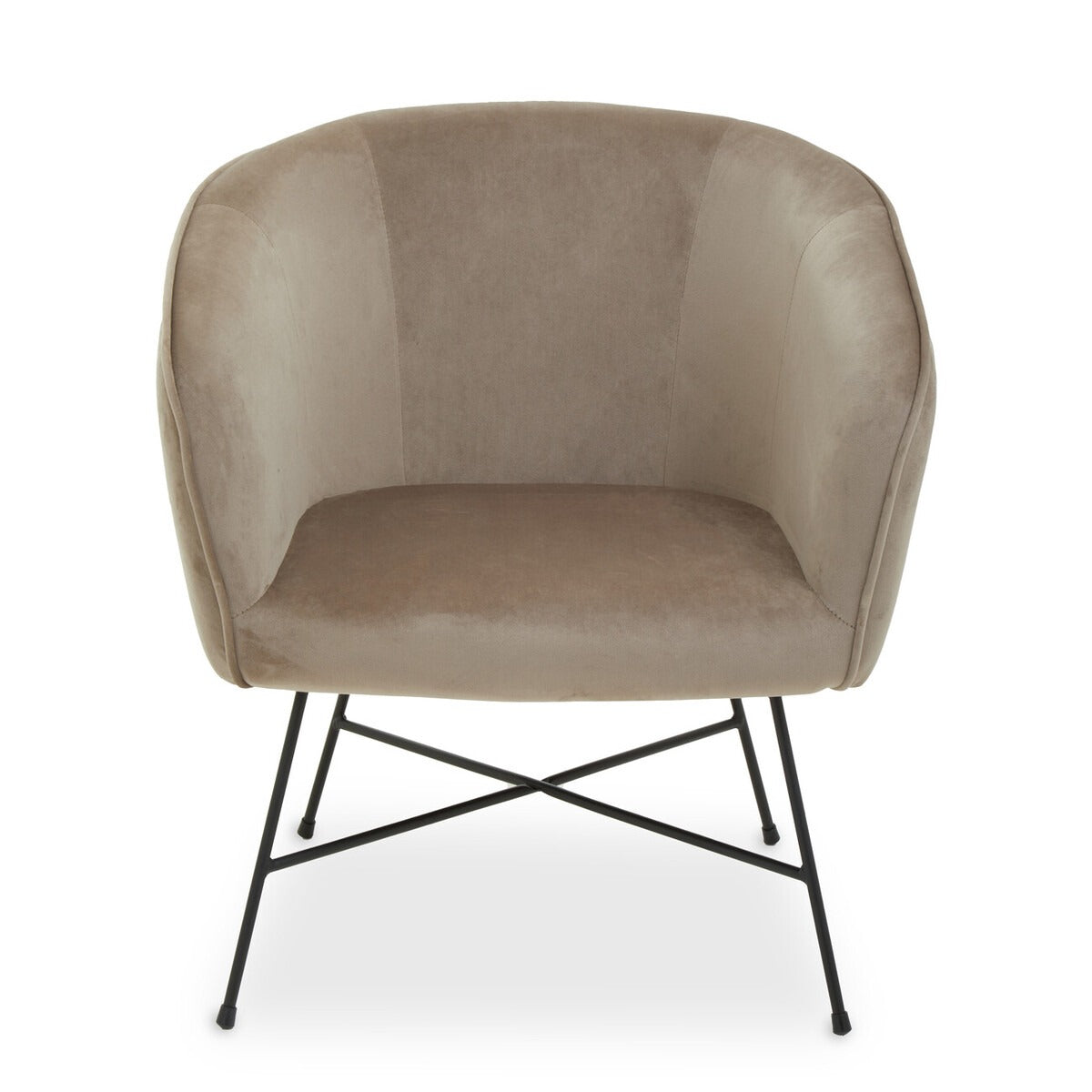 Stockholm Velvet Chair - Mink