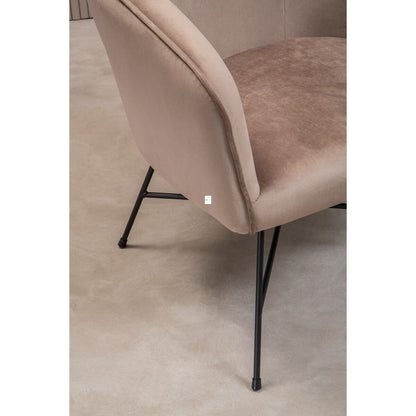 Stockholm Velvet Chair - Mink