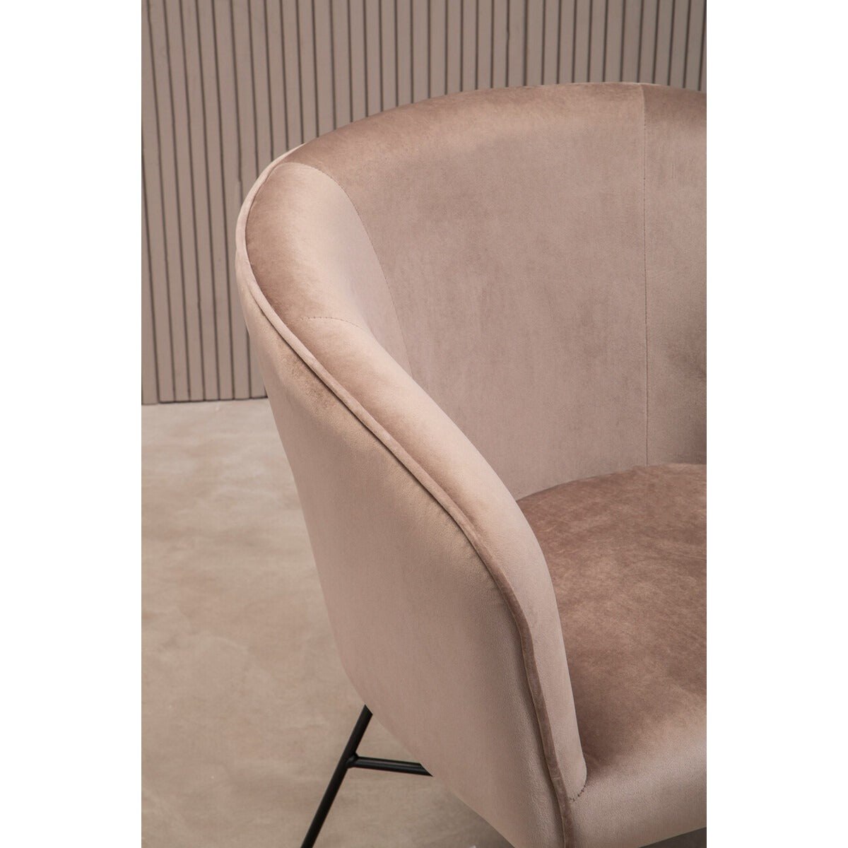 Stockholm Velvet Chair - Mink