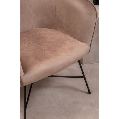 Stockholm Velvet Chair - Mink