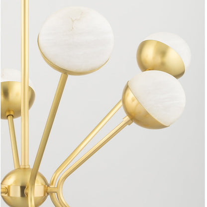 Saratoga Wall Sconce - Aged Brass