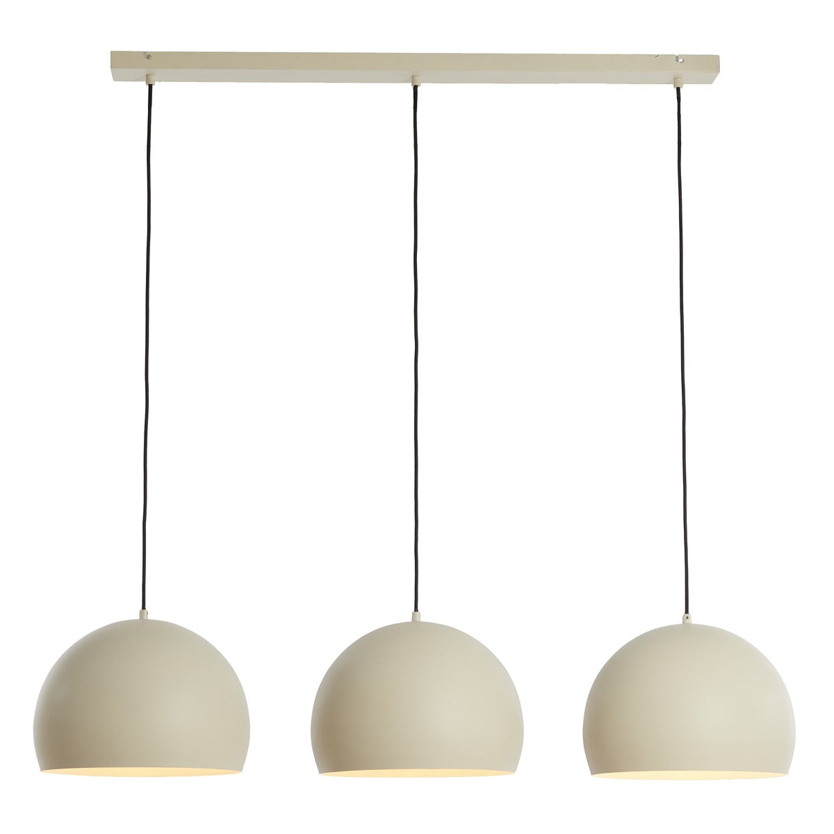 Jaicey 3 Light Pendant Light - Light Grey