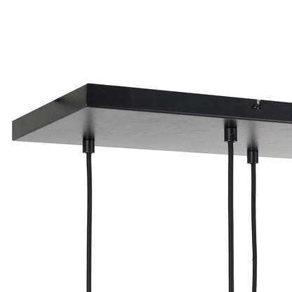 Rakel 10 Pendant Light - Antique Bronze & Smoked Glass