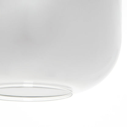 Lekar 5 Light Pendant Light - Black & Smoked Glass