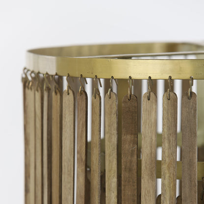 Gularo Wooden Pendant Light - Bronze