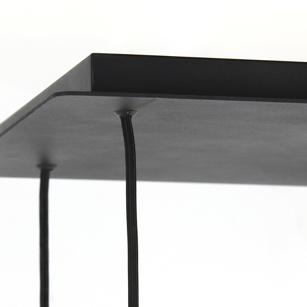 Mayson Pendant Light - Matte Black & Smoked Glass