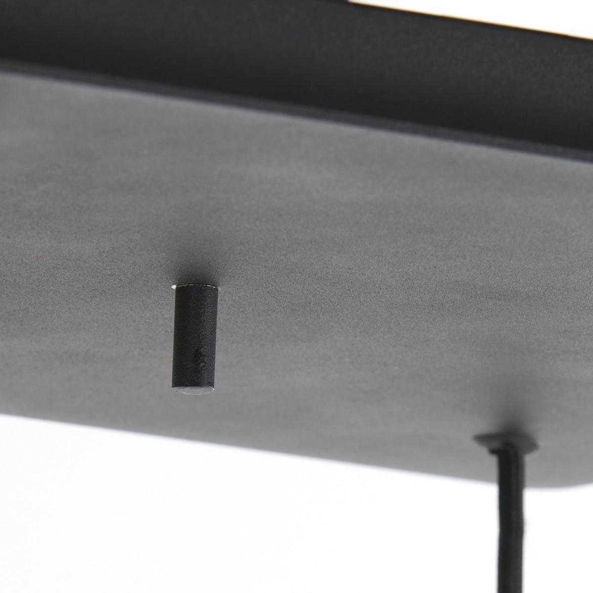 Mayson Pendant Light - Matte Black & Smoked Glass