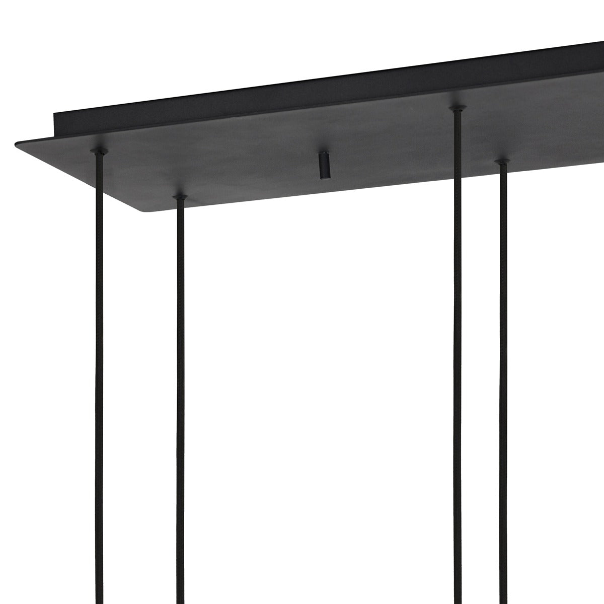 Mayson Pendant Light - Matte Black & Smoked Glass