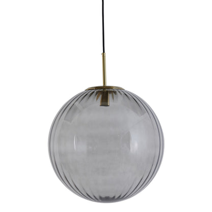 Magdala Pendant Light - Gold & Light Grey