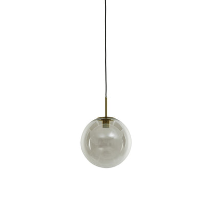 Medina Pendant Light - Antique Bronze & Clear