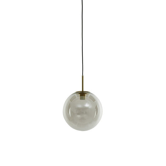 Medina Pendant Light - Antique Bronze & Clear