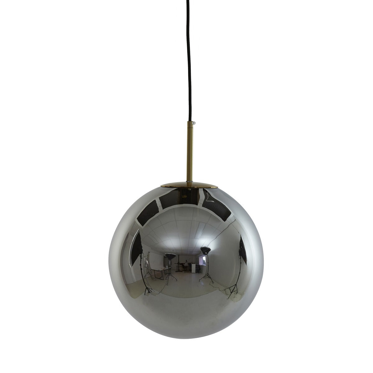 Medina Pendant Light - Antique Bronze & Smoked Glass