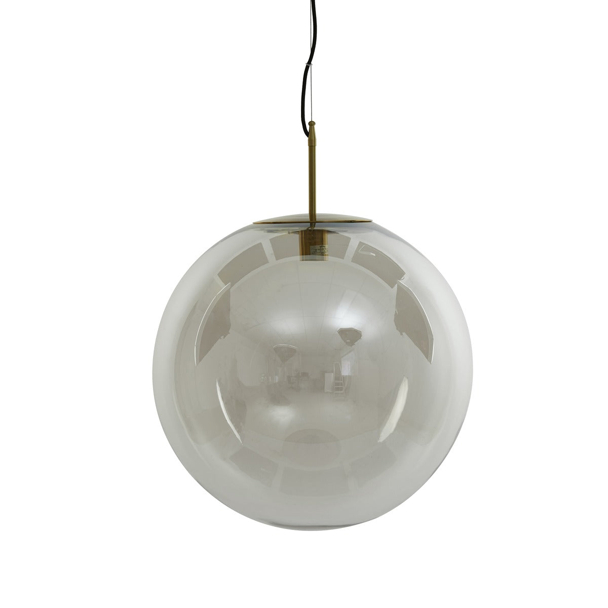 Medina Pendant Light - Antique Bronze & Clear
