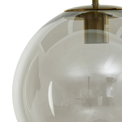 Medina Pendant Light - Antique Bronze & Clear