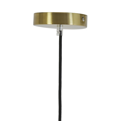 Misty Pendant Light - Gold & Amber