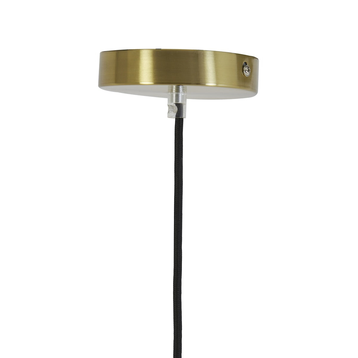 Misty Pendant Light - Gold & Amber