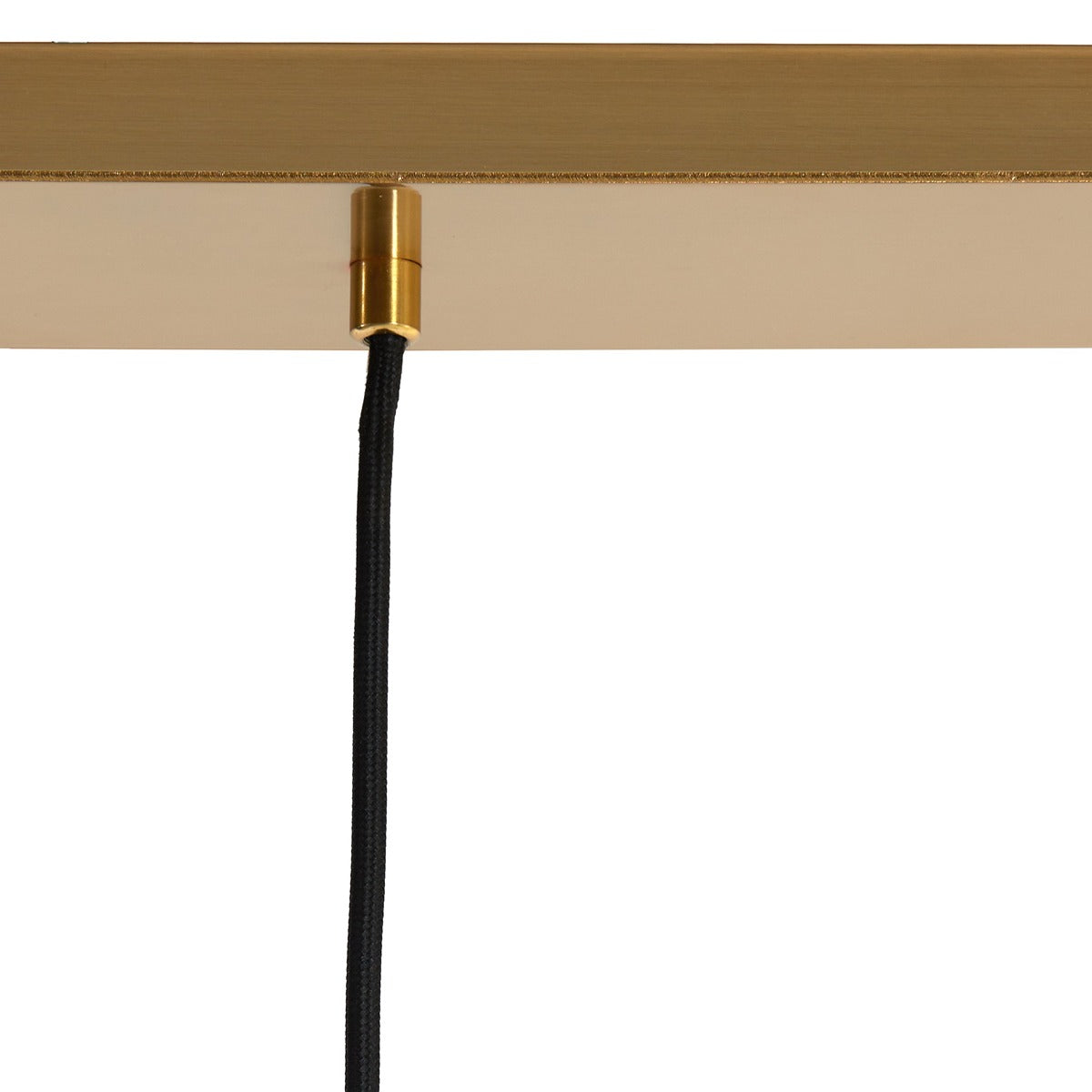 Medina 3 Light Pendant Light - Gold & Smoked Glass